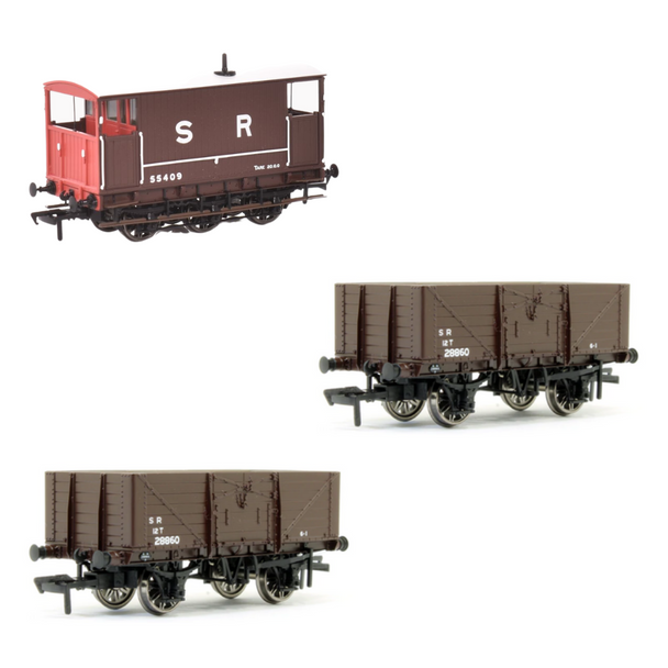 Rapido Trains OO Gauge Southern Railway Freight Bundle w/Brake