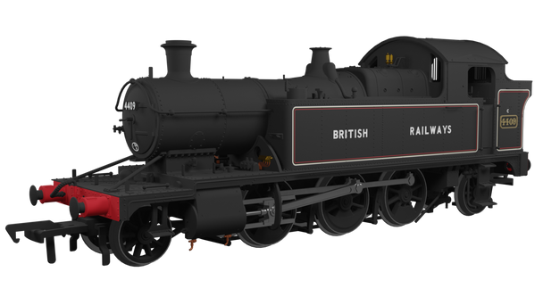 Rapido Trains OO Gauge 44xx 4409 British Railways Lined Black Model Railway Steam Locomotive DCC Ready 951006