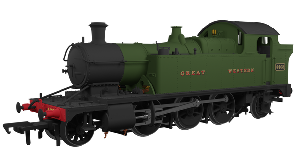 Rapido Trains OO Gauge 44xx 4408 GWR Green Model Railway Steam Locomotive DCC Sound 951502