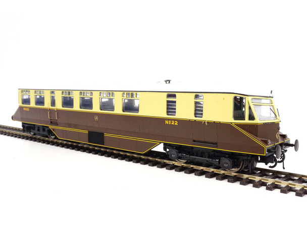 Heljan OO Gauge AEC Railcar AEC Railcar 22 GWR Chocolate/Cream Model Railway DMU 19408