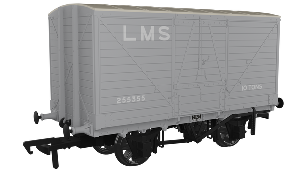 Rapido OO Gauge LNWR D88 Van - LMS No 255355 Scale Model Railway Wagon 945004