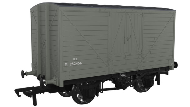 Rapido OO Gauge LNWR D88 Van - BR No M252325 Scale Model Railway Wagon 945012