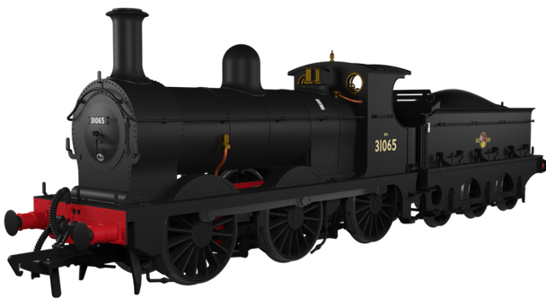Rapido Trains OO Gauge SECR O1 Class No.31065 British Railways Late Crest Unlined Black DCC Sound 966511