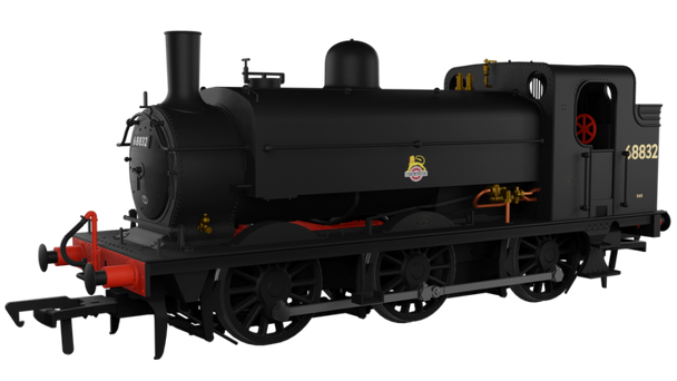 Rapido Trains OO Gauge LNER J52/2 No.68832 BR Unlined Black Late Crest DCC Sound 958509