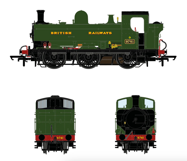 Accurascale OO 8750 Class - 9741 - British Railways Green - DCC Sound Fitted