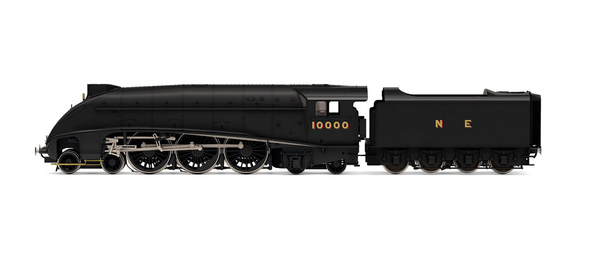 Hornby OO Gauge LNER, W1 Class 'Hush Hush' Streamlined, 4-6-4, 10000 - Era 3 R30124