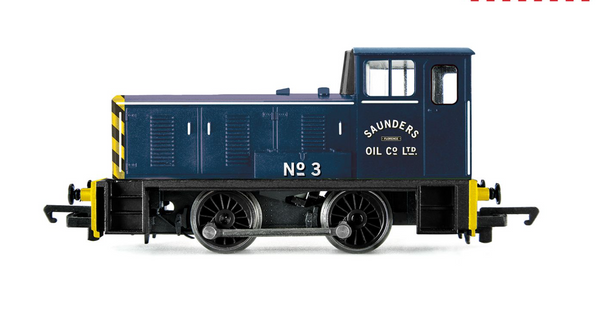 Hornby Railroad OO Gauge RailRoad Saunders Oil Co Ltd, Bagnall, 0-4-0DH, 'Florence' - Era 7 R30381