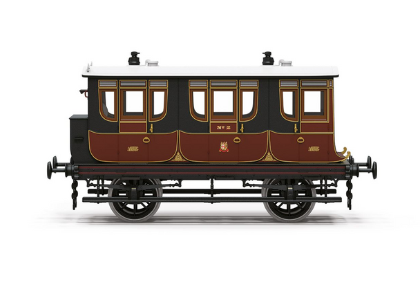 Hornby OO Gauge L&BR, No. 2 'Queen Adelaide's Saloon' - Era 1 R40437