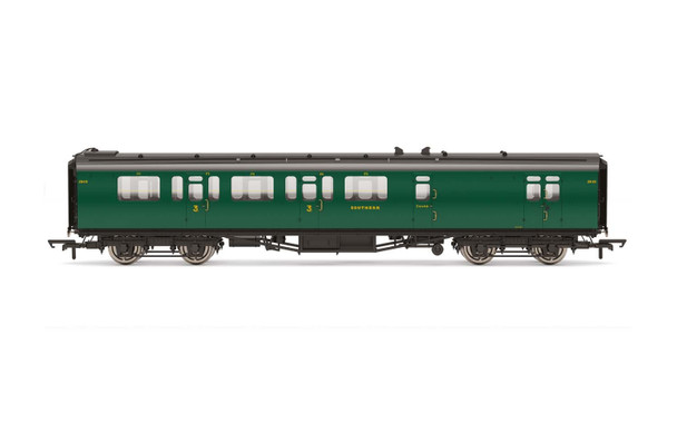 Hornby 00 Gauge SR, Bulleid 59' Corridor Brake Third, 2845 - Era 3 R4884