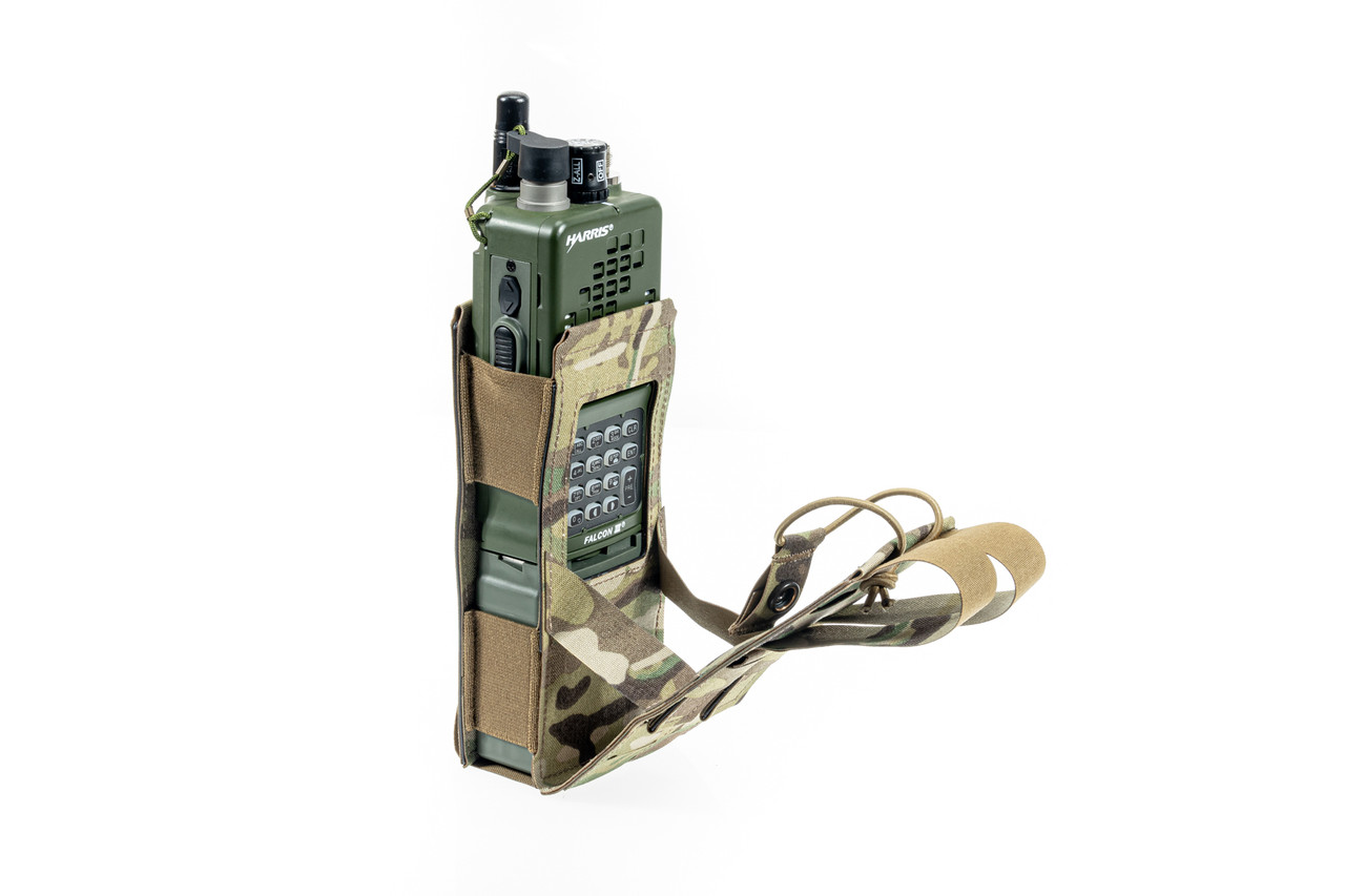 IDOGEAR Tactical Radio Pouch For Walkie Talkie Holder MOLLE MBITR PRC148/152