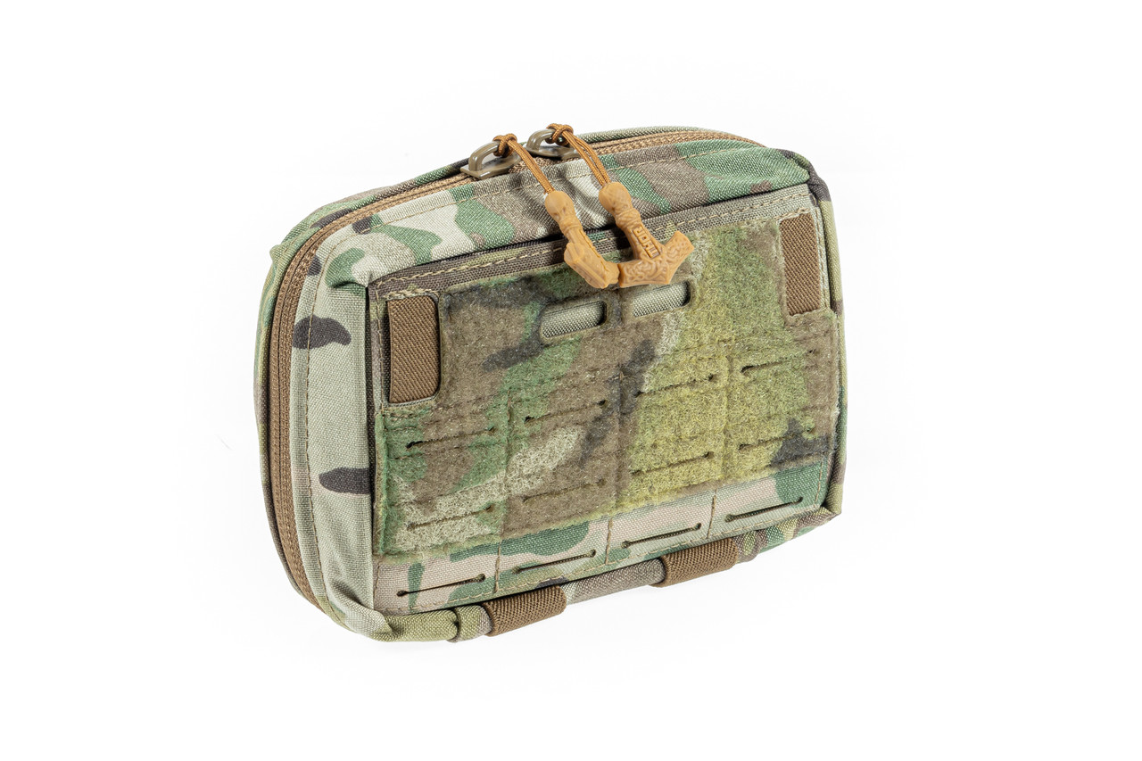 Tactical MOLLE Admin Pouch Map Holder Organizer Storage Pocket for Plate  Carrier