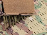 MALS laser-cut slots on a plate carrier