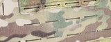 MOLLE webbing on a plate carrier