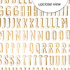 Stickers | Trendy ABC | Gold Clear