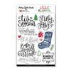 Stickers | Holly Jolly | Clear