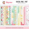 Digital | Baby Claire TN Patterned Papers