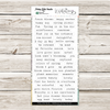 Stickers | Spring Words | White
