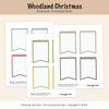 Digital | Woodland Christmas Bookmark Tags