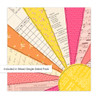 Sunshine ledger 12x12 scrapbooking pattern paper