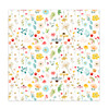 Summer Flower Stems 12x12 patterned paper