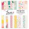 This paper pack includes twelve 12" x 12" double-sided sheets of cardstock. This paper can be used for scrapbooking, journaling, photo albums, card making, tags, and other paper crafting projects.