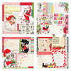 This pack includes sixteen 12" x 12" single-sided sheets of cardstock. This paper can be used for scrapbooking, journaling, photo albums, card making, tags, and other paper crafting projects.