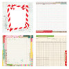 This pack includes sixteen 12" x 12" single-sided sheets of cardstock. This paper can be used for scrapbooking, journaling, photo albums, card making, tags, and other paper crafting projects.