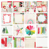 This pack includes sixteen 12" x 12" single-sided sheets of cardstock. This paper can be used for scrapbooking, journaling, photo albums, card making, tags, and other paper crafting projects.