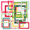 Add a burst of color and creativity to your next project with this vibrant set of festive frame die-cuts! Featuring a variety of shapes and hues, these 17 assorted frames (plus 12 bonus pieces!) are perfect for paper crafts, scrapbooking, junk journals, planners, card making, and more.