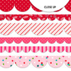 These fun and festive scalloped strips are a must-have for your Christmas ephemera stash—just punch out and stick on for an instant pop of holiday joy!
