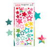 Pre-cut and ready to use, these colorful star punch-outs make it easy to add sparkle and joy to every Christmas-themed creation.