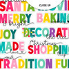 Add a burst of holiday cheer to your scrapbook pages, gift tags, journals, and holiday crafts with this fun, festive, and colorful Christmas word ephemera sticker set! Featuring a playful mix of seasonal phrases in a variety of bright colors and whimsical fonts, these clear stickers instantly bring warmth and joy to any creative project. Whether you're capturing memories or adding flair to your Christmas cards, these high-quality stickers are both eye-catching and easy to use. Designed to be acid-free and safe for long-term projects, this USA-made sticker sheet is perfect for crafters who love to celebrate the season in style.