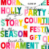 Add a burst of holiday cheer to your scrapbook pages, gift tags, journals, and holiday crafts with this fun, festive, and colorful Christmas word ephemera sticker set! Featuring a playful mix of seasonal phrases in a variety of bright colors and whimsical fonts, these clear stickers instantly bring warmth and joy to any creative project. Whether you're capturing memories or adding flair to your Christmas cards, these high-quality stickers are both eye-catching and easy to use. Designed to be acid-free and safe for long-term projects, this USA-made sticker sheet is perfect for crafters who love to celebrate the season in style.