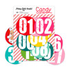 Bring a bold pop of color and retro charm to your holiday crafts with these 2-inch funky circle numbers! Perfect for December Daily albums, advent calendars, gift tags, and scrapbook layouts, this vibrant set includes numbers 1 through 31 plus two vintage Santa Claus extras. Each number is printed on sturdy 80 lb cardstock and features a playful mix of colors like hot pink, lime green, teal, and purple, all designed to stand out with a fun, funky twist. These acid-free embellishments are made in the USA and come neatly packaged for easy storage or gifting.