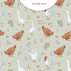 Paper | Fowl Play 12x12 Single Sided