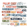 Die-Cuts  | Sweater Weather Word Titles 6x12