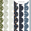 Shop 12" Double-Sided Scallop Border Cut-Aparts from the Heartwarming Collection, featuring warm autumn and earthy colors perfect for scrapbooking, journaling, cards, planners, and paper crafts.