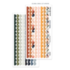 Shop 12" Double-Sided Scallop Border Cut-Aparts from the Heartwarming Collection, featuring warm autumn and earthy colors perfect for scrapbooking, journaling, cards, planners, and paper crafts.