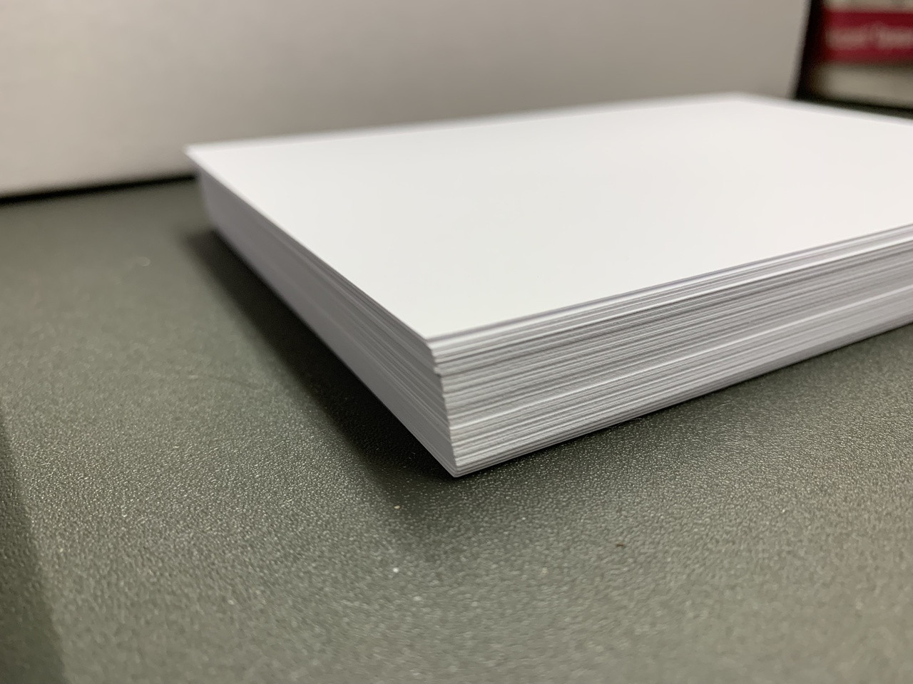 Pack | White 3x8 Card Stock (50 sheets)