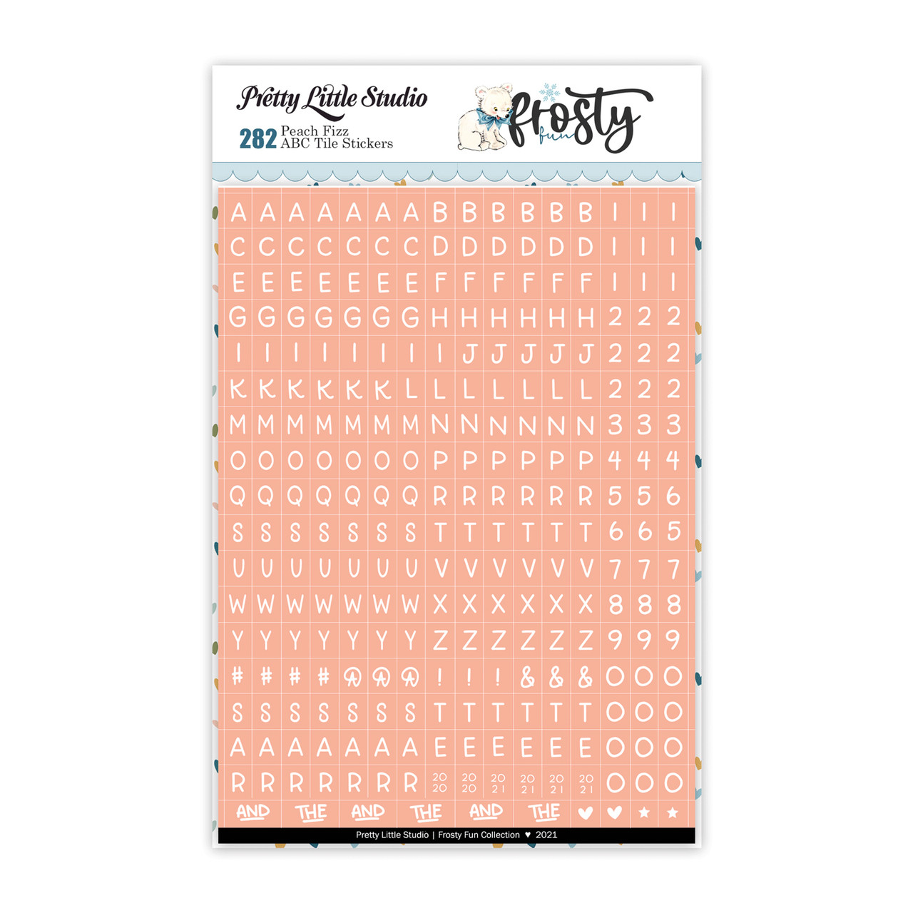 secret love letters sticker sheet, big and mini