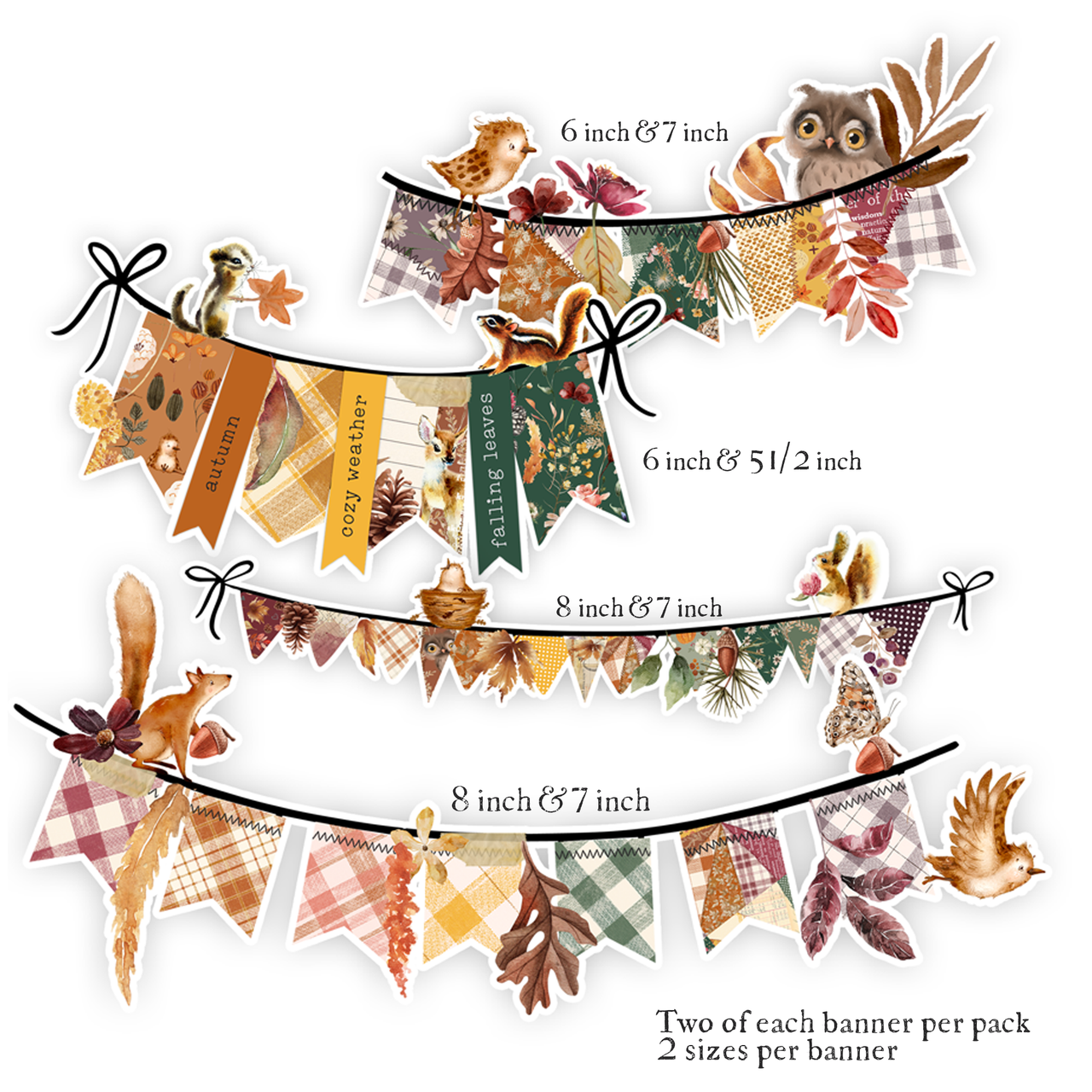 Cozy Weather Die-Cut Banner