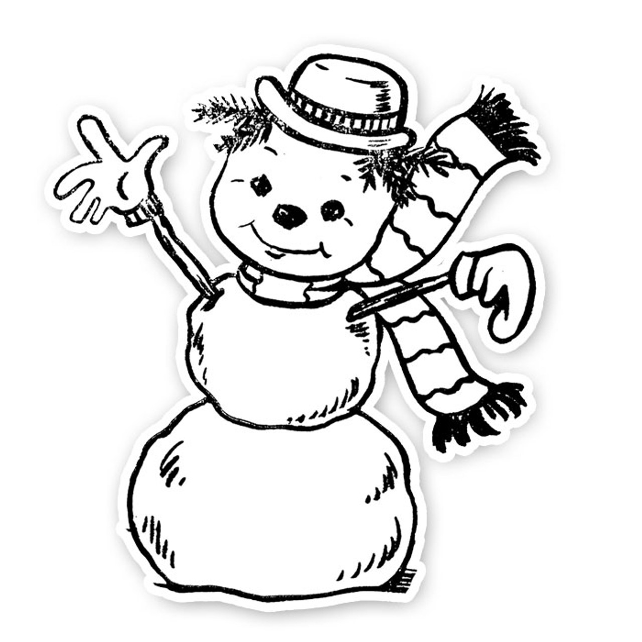 frosty the snowman clipart