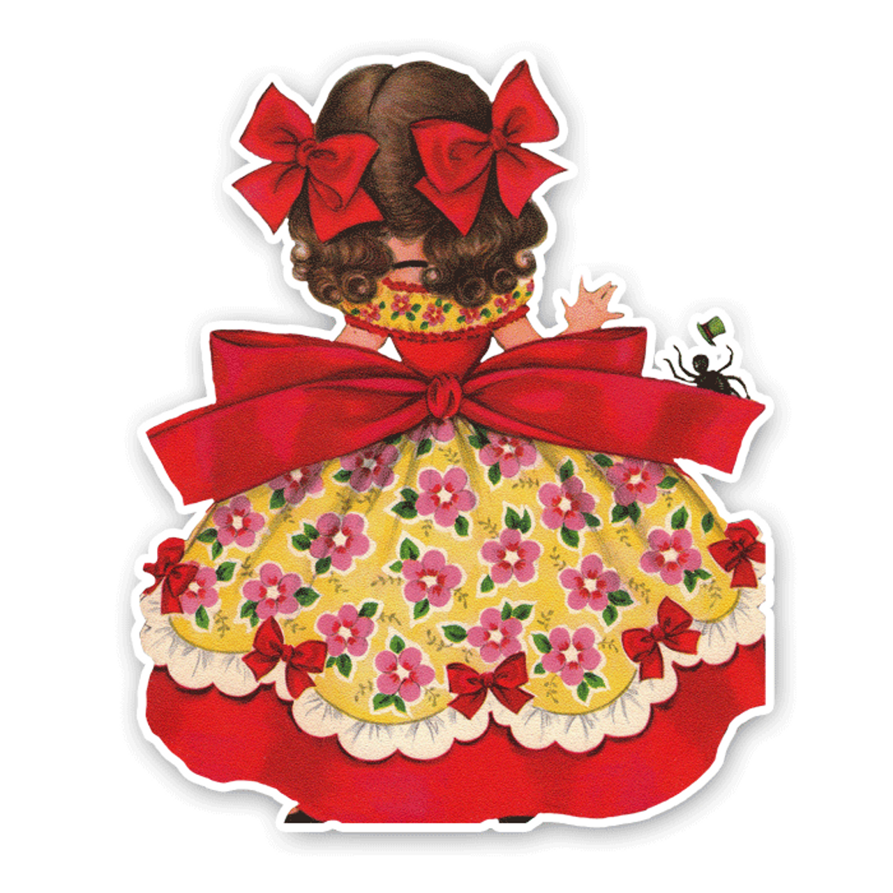 Vintage Die-Cut | Miss Muffet 2 - Pretty Little Studio