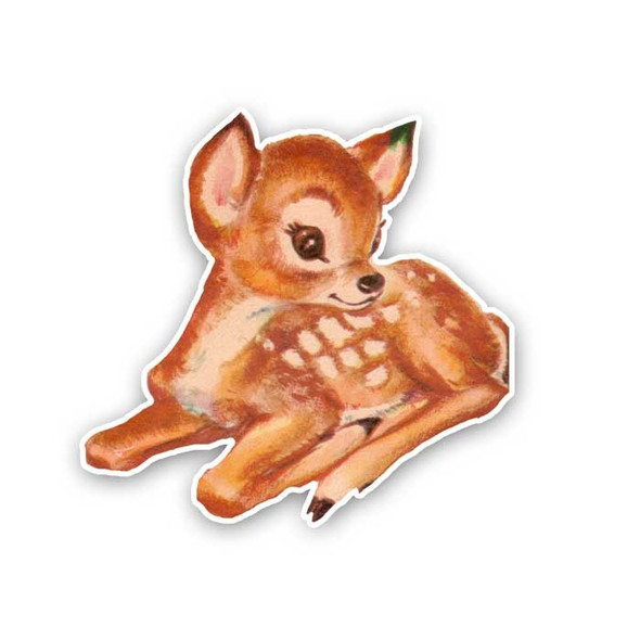 Vintage Die-Cut | Flo the Fawn