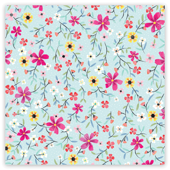 Vellum | Pretty Meadow 8x8 Vellum | Pretty Meadow 8x8