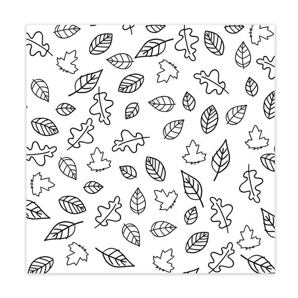 Paper | Falling Leaves 12x12 (single-sided)