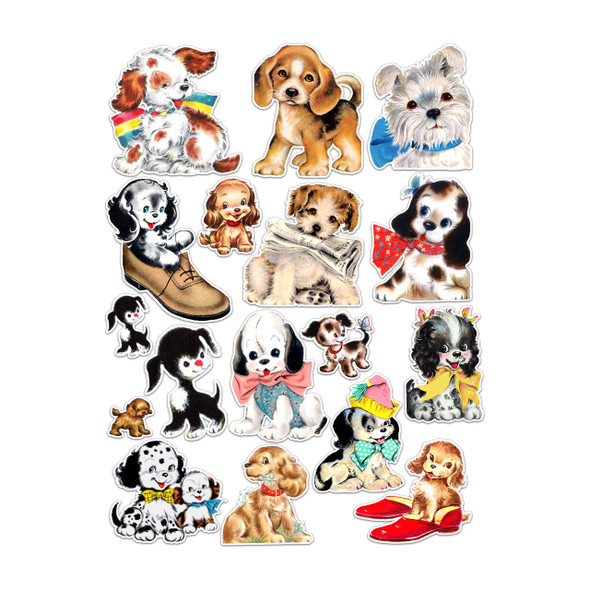 vintage dog clipart