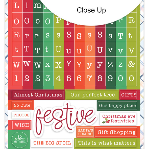 Stickers | ABC Tile | Christmas Shopping