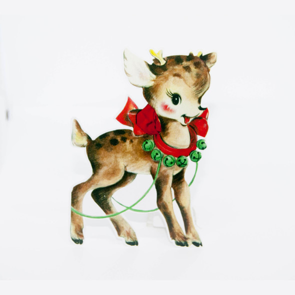 Vintage Die-Cut | Cheer Deer