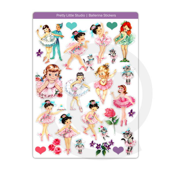 Stickers | Ballerina (vintage)